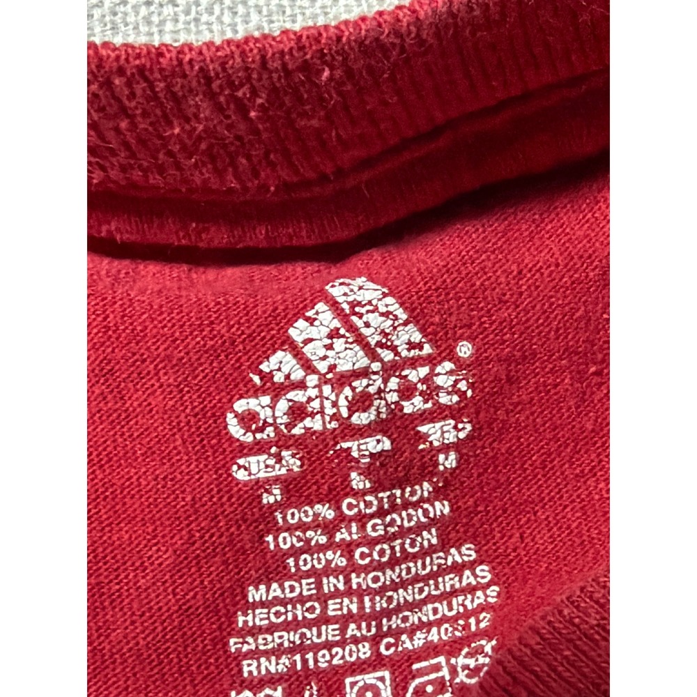 Adidas Wisconsin Football 2011 Rose Bowl Wisconsin vs TCU T Shirt Mens - Picture 4 of 5